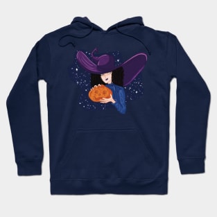 Pumpkin Witch Hoodie